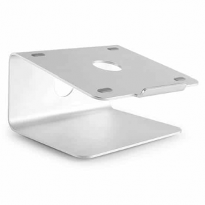 Soporte Aluminio Design Soporte Aluminio Design Accesorio para computador portátil para oficina y hogar. Características – diseño: Ideal para apple no mayor a 17¨. Altura fija de 13,5 cms